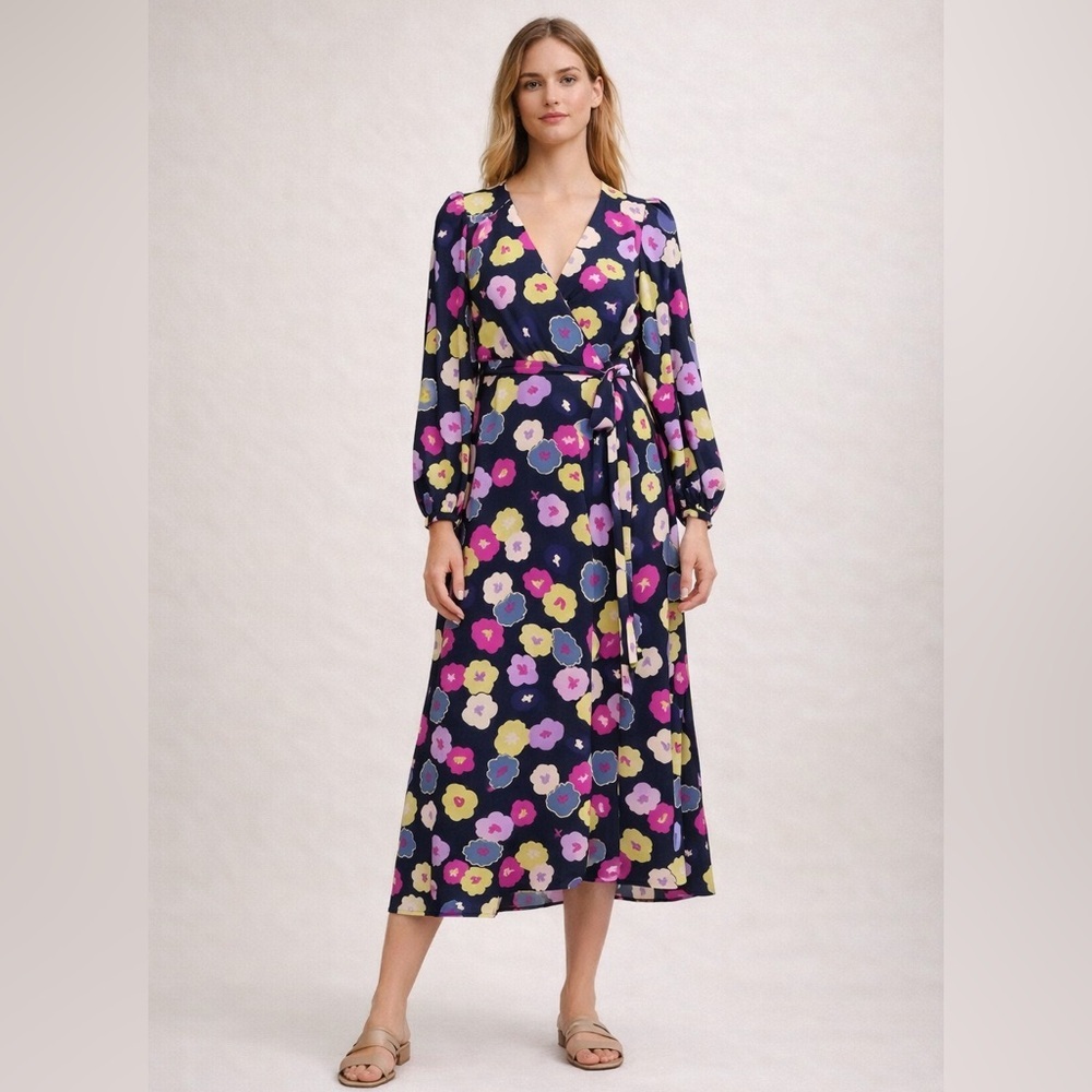 Kate Spade Winter Garden Wrap Dress NWOT